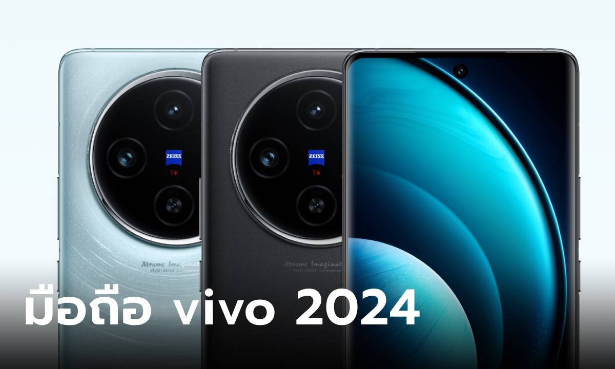 รวมมือถือ "vivo" ที่น่าสนใจสุดในปี 2024