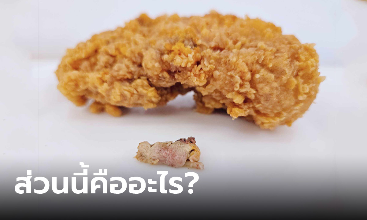 เฉลยแล้ว! เครื่องใน ที่เจอในไก่ทอด KFC มันคืออะไร ส่วนนี้ควรกินมั้ย?