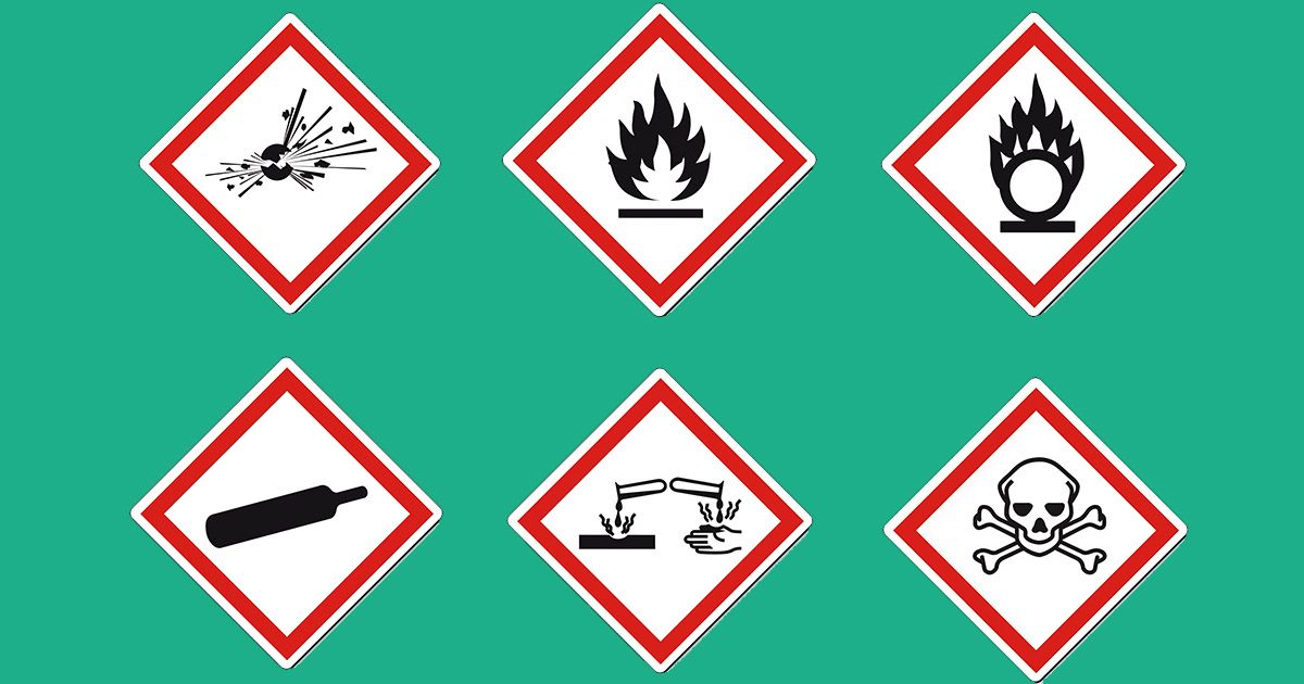 ภาพ9 สัญลักษณ์แสดงอันตรายของสารเคมีที่ประชาชนทั่วไปต้องรู้