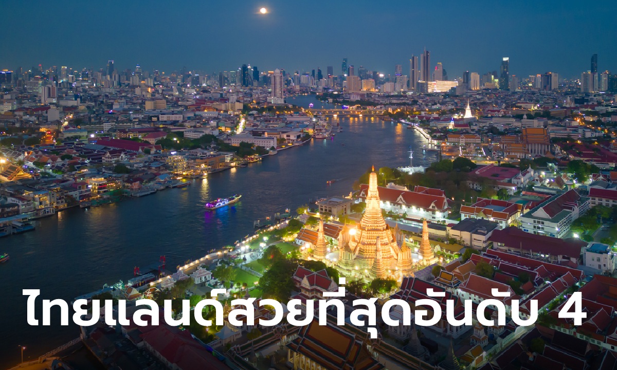 ภาพไทยแลนด์ ประเทศที่สวยงามที่สุดอันดับ 4 ของโลก หนึ่งเดียวในเอเชีย 20 อันดับแรก