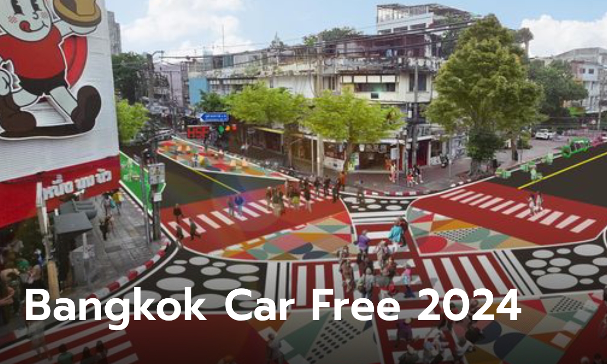 ภาพBangkok Car Free 2024 ย่านบรรทัดทอง 21 – 22 ก.ย. 67