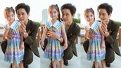 "โต๋ ศักดิ์สิทธิ์" หลงความน่ารัก "น้องเดมี่" รีบแท็กอ้อน "ไบรท์" อยากมีลูกสาว