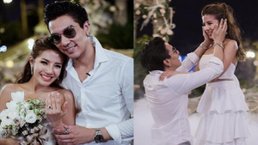 "ดีเจแมน" ทำเซอร์ไพรส์ขอ "ใบเตย" แต่งงาน สุดดูดดื่มและโรแมนติกมาก