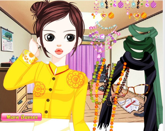 เกมส์ฮอต สุดฮิต! เกมส์แต่งตัวตุ๊กตา Dressing Up Elena