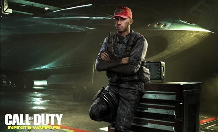 นักแข่ง F1 ชื่อดัง ร่วมแสดงในเกม Call of Duty: Infinite Warfare
