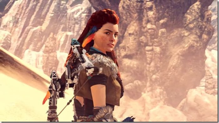 Monster Hunter World เล่นเป็นตัวละครจากเกม Horizon Zero Dawn