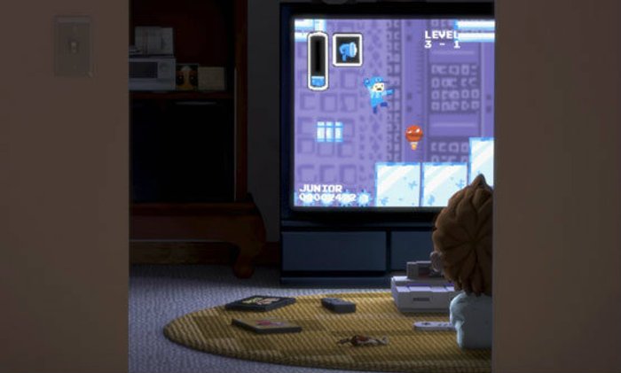 GLUED แอนิเมชั่นล้อเลีียนปัญหาเด็กติดเกมส์