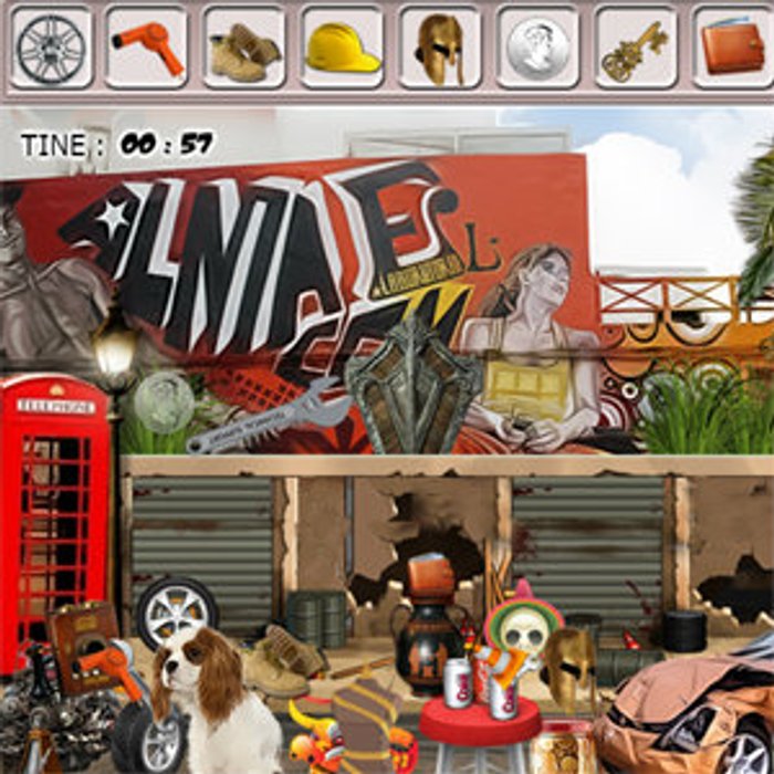 เกมส์หาของสตรีทอาร์ท