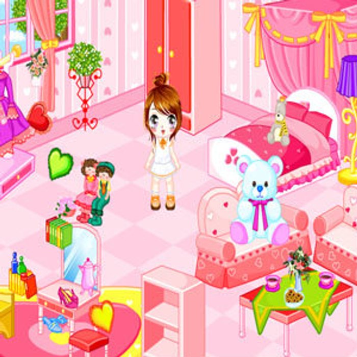 เกมส์แต่งห้องนอน Little Bedroom Makeover