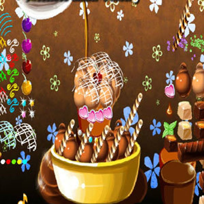 เกมส์จัดเค้กช็อกโกแลต