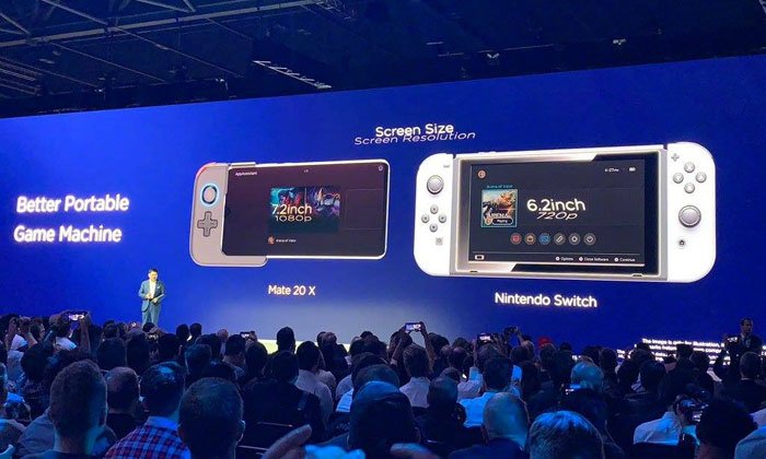 Huawei Mate 20X แท็บเล็ตใหม่ โว! เป็นเครื่องเกมพกพาที่ดีกว่า Nintendo Switch