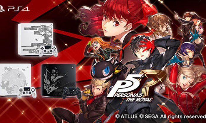 เปิดตัวเครื่อง PS4 Pro และ PS4 ลายจากเกม Persona 5 Royal ในญี่ปุ่น