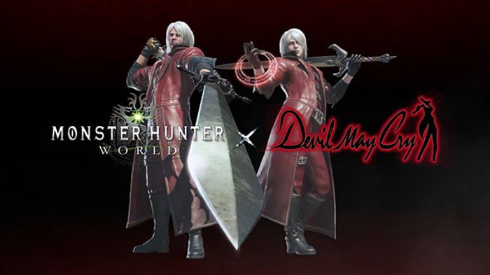 Dante จาก Devil May Cry โผล่ล่าแย้ในเกม Monster Hunter World
