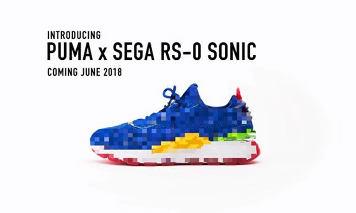 เปิดตัวรองเท้า Puma จากเกมเม่นสายฟ้า Sonic