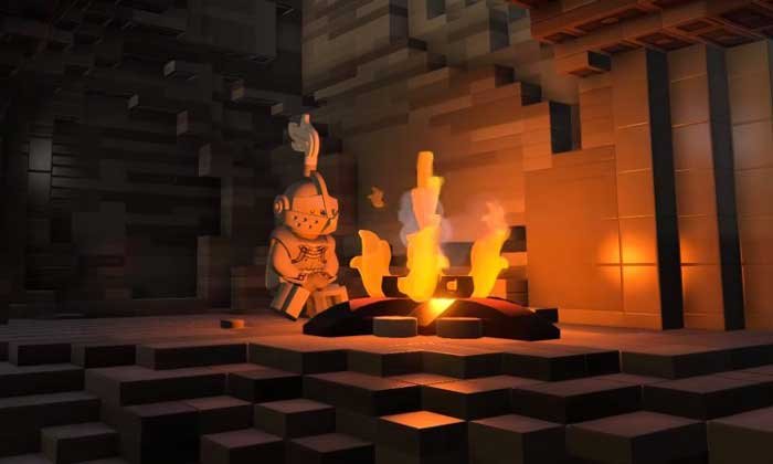 ชมคลิปเกมโหด Dark Souls ด้วยตัวต่อ LEGO
