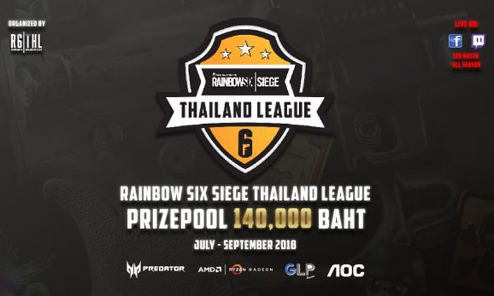Rainbow Six Siege Thailand League Season 1 การแข่งที่ชาวเรนโบว์ซิกรอคอย
