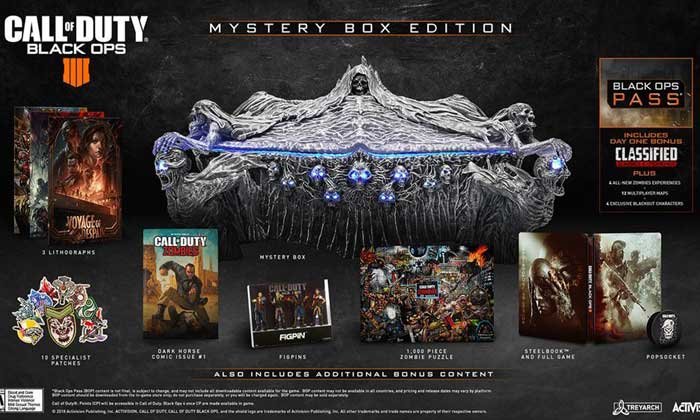 Activision เผยชุดสะสมสุดอลังการ Call of Duty Black Ops 4 Mystery Box Edition