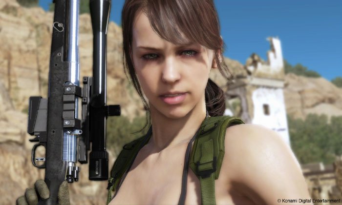 Metal Gear Solid V The Phantom Pain อัพเดตใหม่เพิ่ม Quiet ในโหมด FOB Online