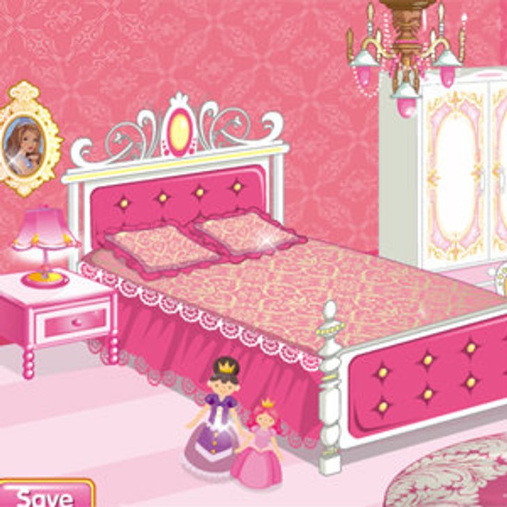 เกมส์แต่งห้องนอนแบบเจ้าหญิง