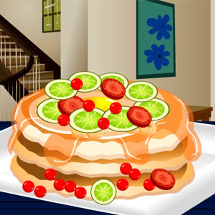 strawberry pancakes