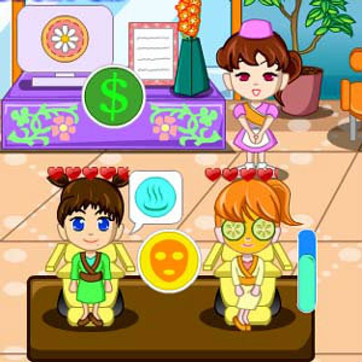 เกมส์เปิดร้านสปา
