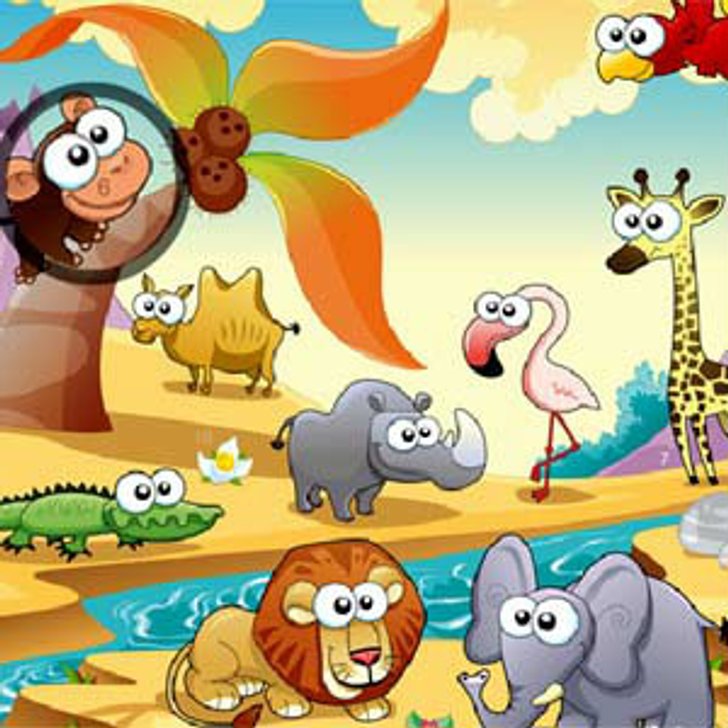 เกมส์หาเลขในสวนสัตว์