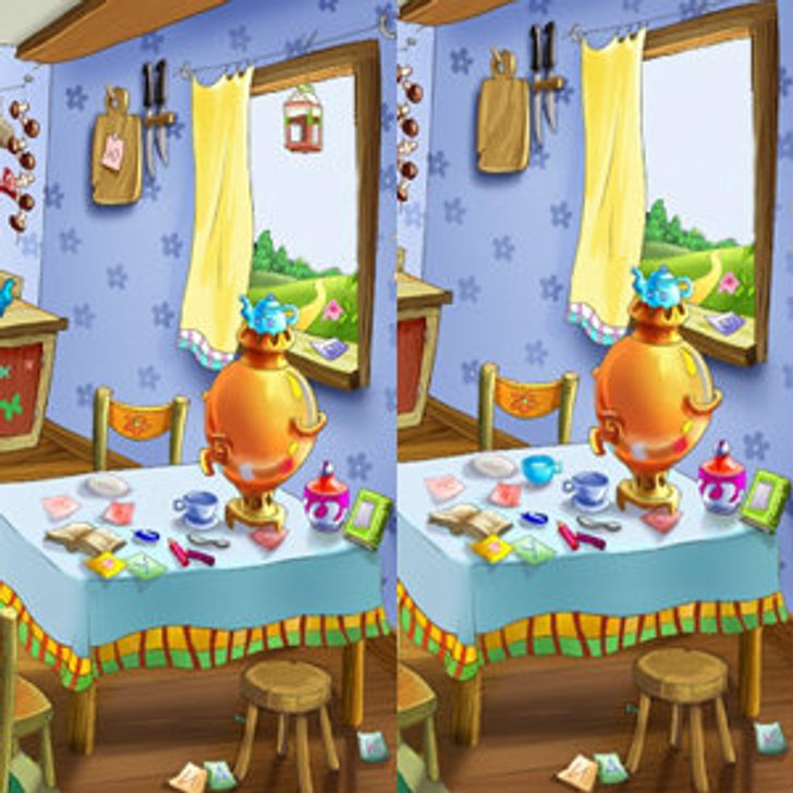 เกมส์จับผิดภาพบ้าน