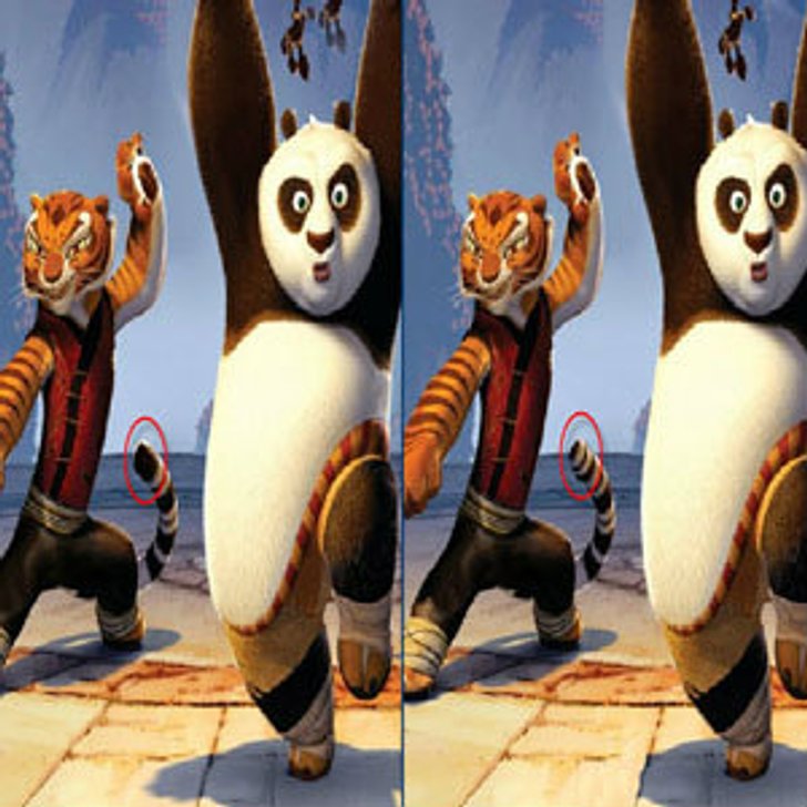 เกมส์จับผิดภาพ แพนด้าจอมแสบ