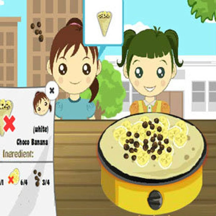 เกมส์ทำเครปแสนอร่อย