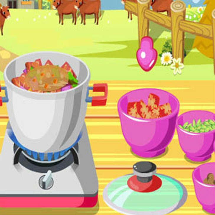 เกมส์ทำเนื้ออบสมุนไพรแสนอร่อย