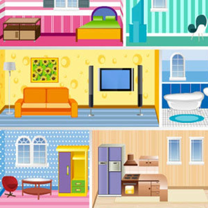 เกมส์ออกแบบบ้าน Doll House