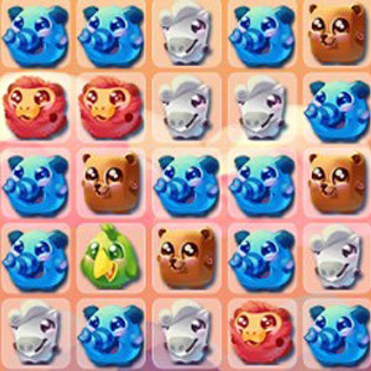 เกมส์เรียงเพชรสัตว์ป่าน่ารัก
