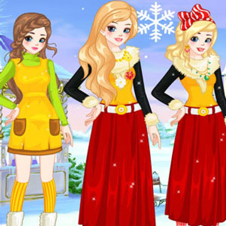 เกมส์แต่งตัว 3 สาว