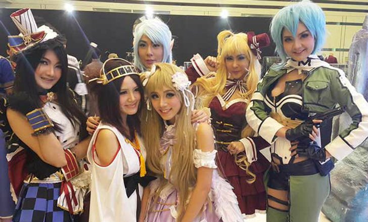 รวมม ตรภาพคอสเพลย สวยๆเท ๆ จากงาน Oishi Cosplay 2015