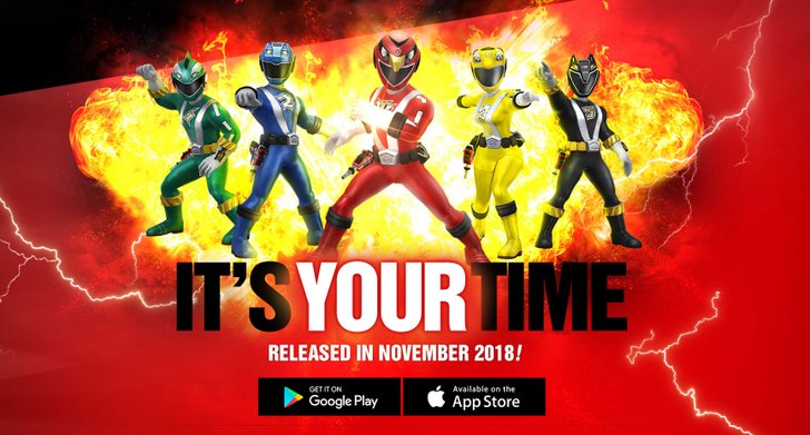 Power Rangers All Stars ขบวนการ 5 ส พร อมออกรบบนม อถ อแล วว นน