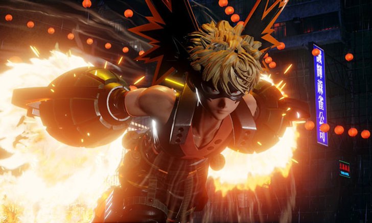 Jump Force เผยภาพสกรีนช็อตแรกของ DLC บาคุโก คัตสึกิ