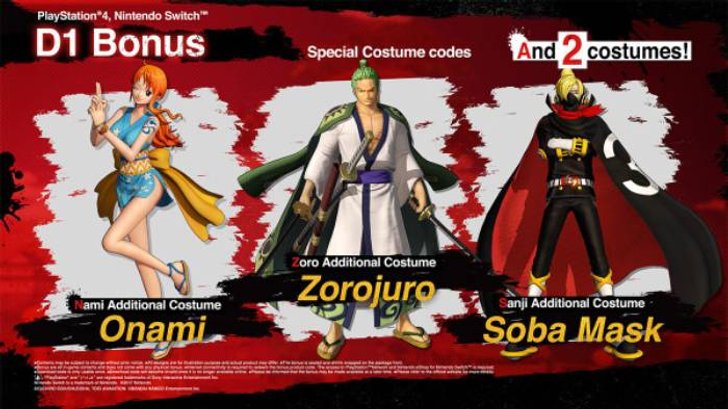 One Piece Pirate Warriors 4 Costumes Unlock One Piece: Pirate Warriors 4 ประกาศวันวางขาย พร้อมข้อมูลบันเดิ้ลพิเศษ