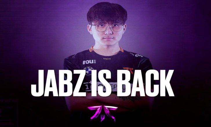 Jabz DOTA 2 กลับทีม Fnatic