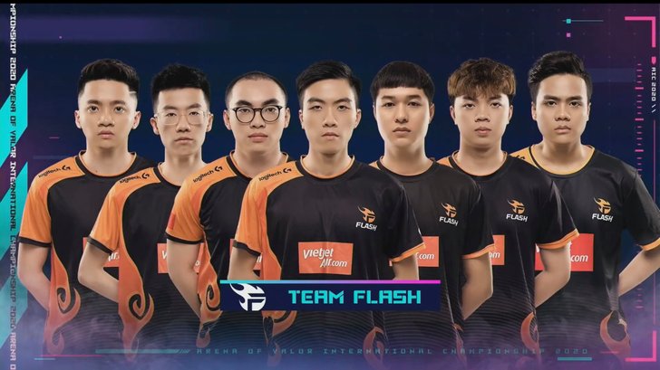 RoV สรุปการแข่งรอบ Group Stage : Team Flash Vs Saigon Phantom