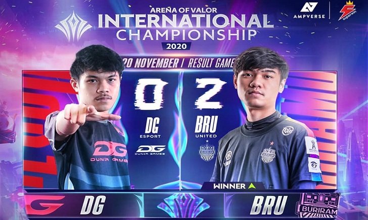 RoV สรุปการแข่งรอบ Group Stage : DG Esports vs Buriram United Esports