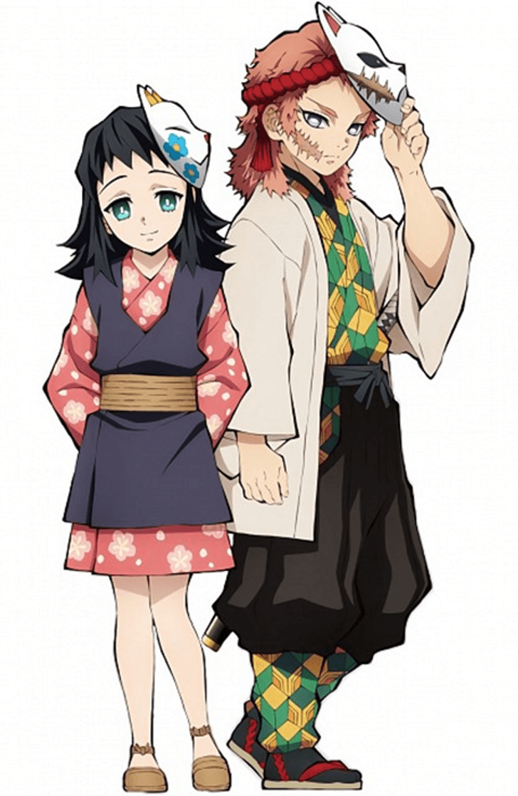 Kimetsu No Yaiba Hinokami Keppuutan Sabito Makomo