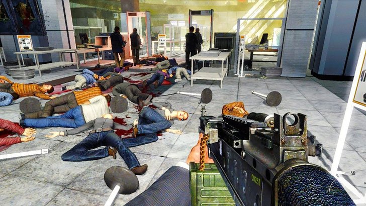 ฉาก No Russian ของเกม Call of Duty Modern Warfare 2 ถูกโทษว่าเป็นต้นเหตุความรุนแรงบ่อยมากเกมหนึ่ง