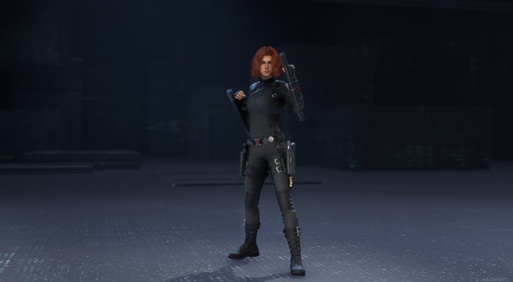 Black Widow's Tactical Outfit