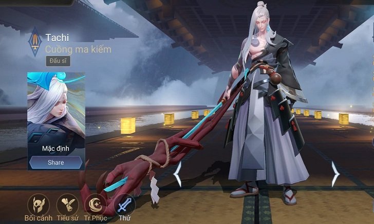RoV: New Hero นินจาคนสุดท้าย Tachi " คมเขี้ยวแห่งมังกร " แห่ง Mist Island