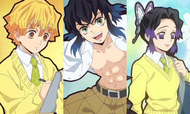โรงเรียนพิฆาตอสูร เพิ่มตัวใหม่ Zenitsu, Inosuke, Shinobu