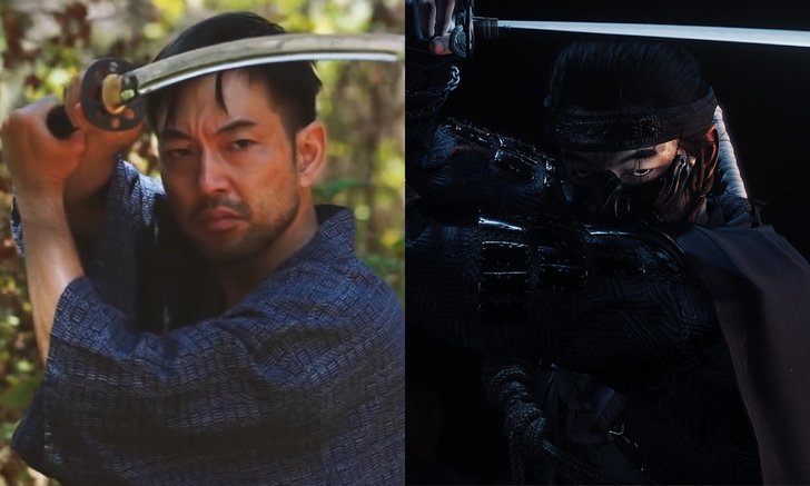 เมื่อนักแสดง Jin Sakai มาฝึกวิชาดาบแบบใน Ghost of Tsushima