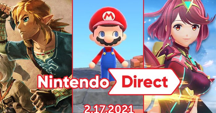 Nintendo Direct includes great game announcements  To come and play in 2021