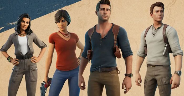 Uncharted มาร่วมระเบิดภูเขาเผากระท่อมใน Fortnite แล้ววันนี้