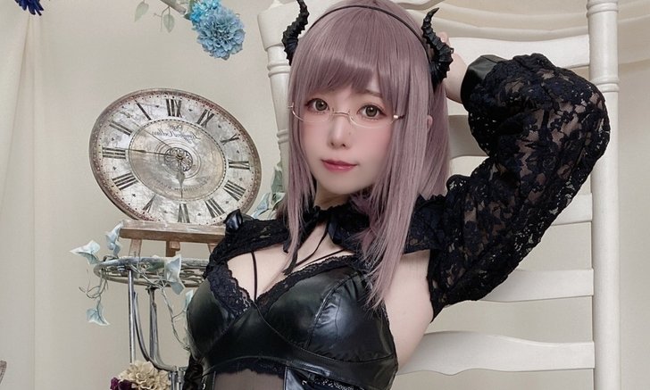 คอสเพลย์น้อง Rizunya ถูกใจคนชอบสาวแว่น 18+