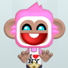 Pink Monkey Dress Up